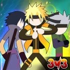 Stickman Ninja – 3v3 Battle Arena Logo