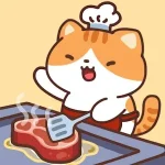 Cat Cooking Bar Logo