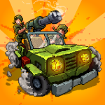 Jackal Army: Retro Shooting Logo