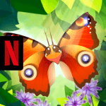 NETFLIX Flutter Butterflies Logo