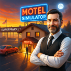 Supermarket & Motel Simulator Logo